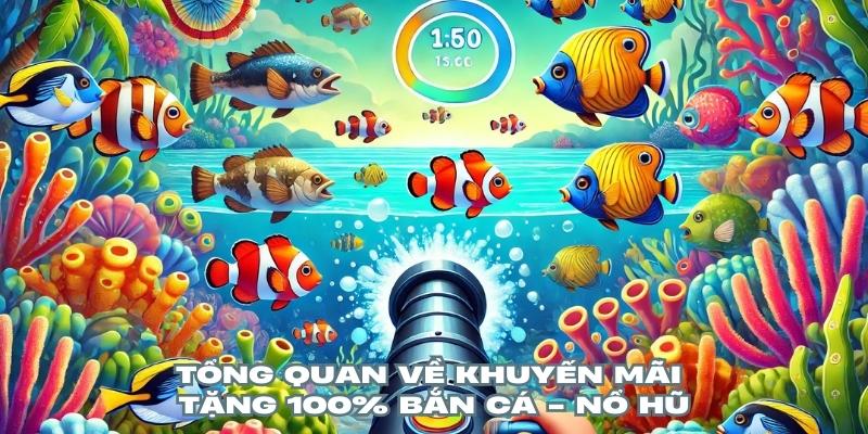 Ưu đãi hấp dẫn cho hội viên đam mê sảnh bắn cá - nổ hũ